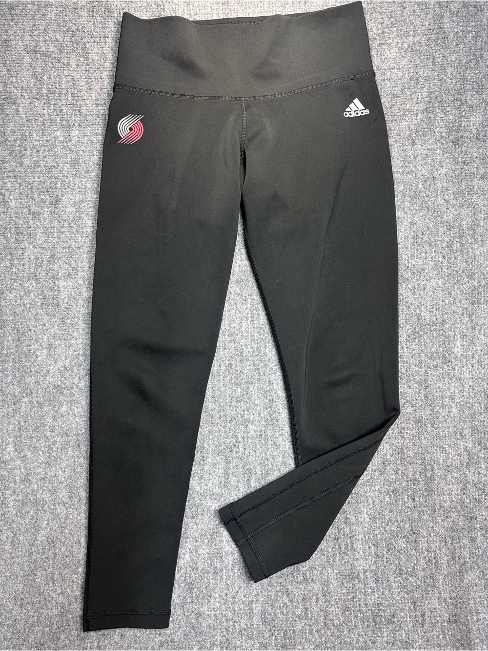 Adidas Portland Trailblazers Black Leggings Women’s Size Small